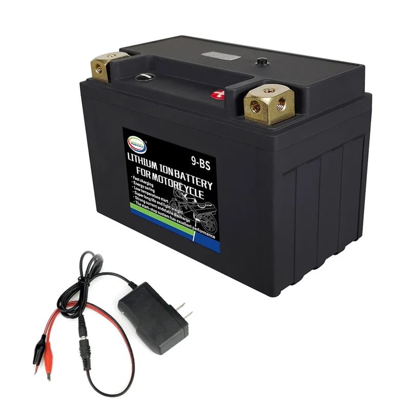 Motorcycle Battery 12V LiFePO4 Lithium Phosphate Ion with BMS Voltage Protection For BMW,Halley, Augusta,KTM,Honda,Suzuki,Yamaha
