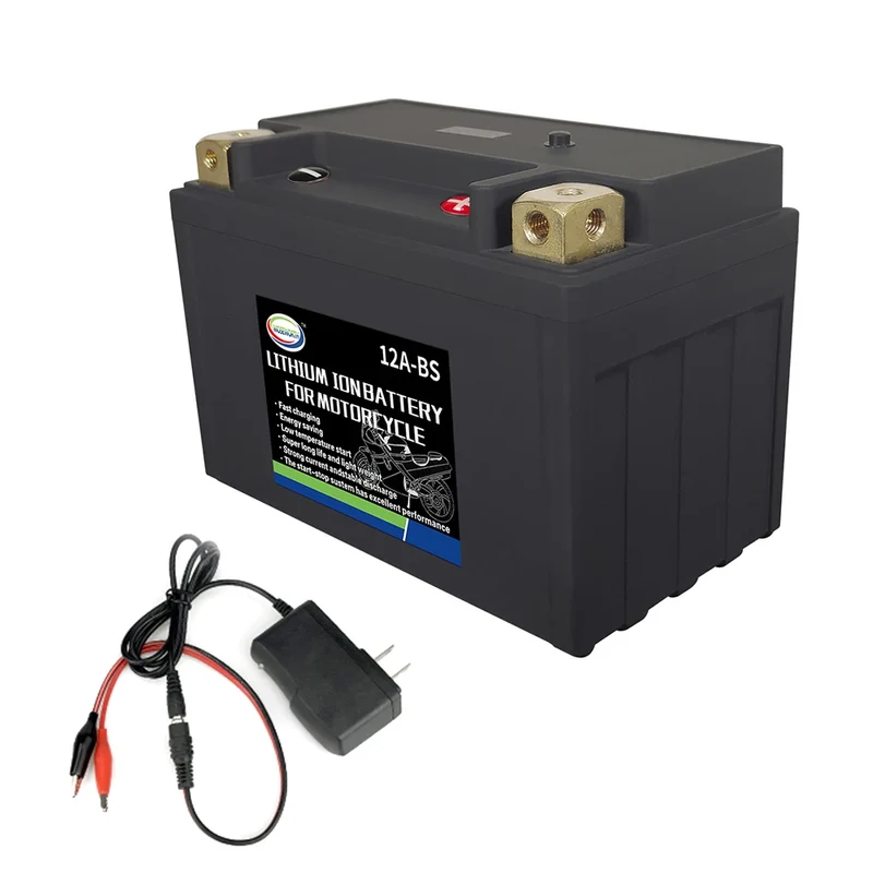 Motorcycle Battery 12V LiFePO4 Lithium Phosphate Ion with BMS Voltage Protection For BMW,Halley, Augusta,KTM,Honda,Suzuki,Yamaha