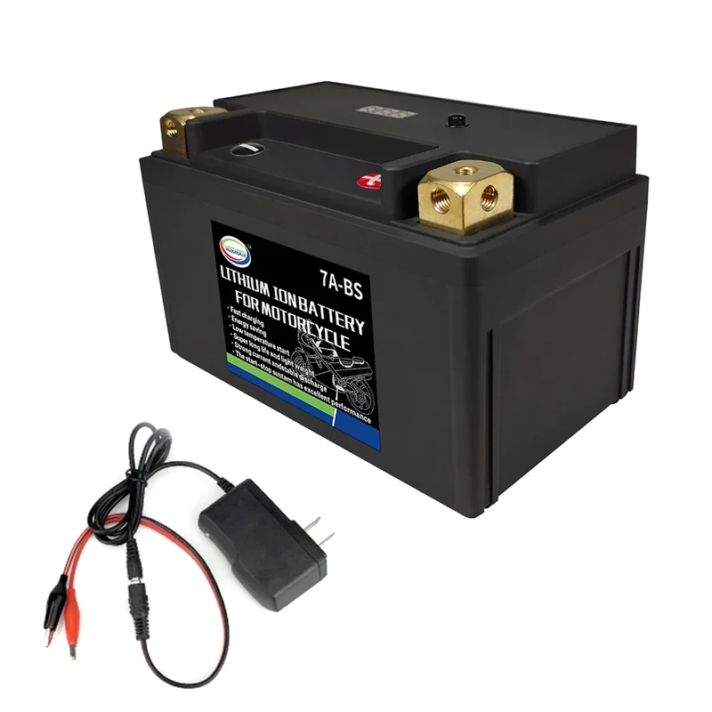 Motorcycle Battery 12V LiFePO4 Lithium Phosphate Ion with BMS Voltage Protection For BMW,Halley, Augusta,KTM,Honda,Suzuki,Yamaha