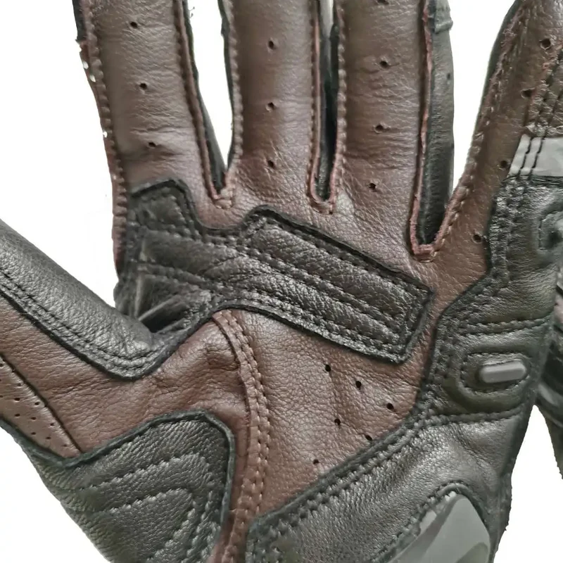 Motorcycle Gloves Leather Men Gloves Touch Screen Protect Luvas de Motocicleta de Couro Guantes Cuero Gants Cuir