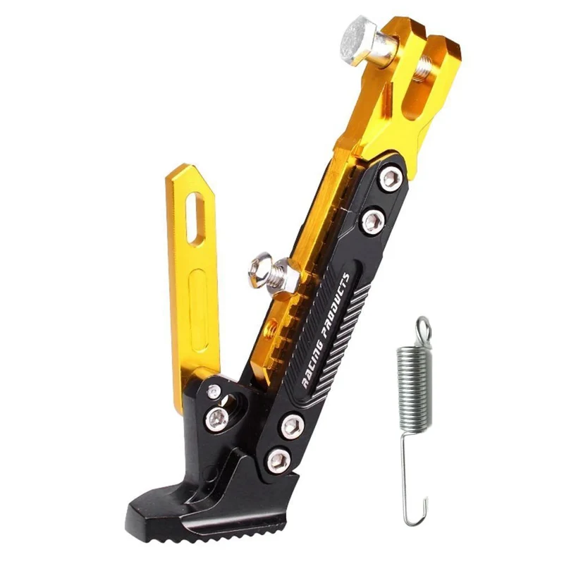 Universial Motorcycle Parking Kick Stand Cnc Aluminum Adjustable For Cfmoto 800mt Supercub 110 Super Cub 110 Tiger 900