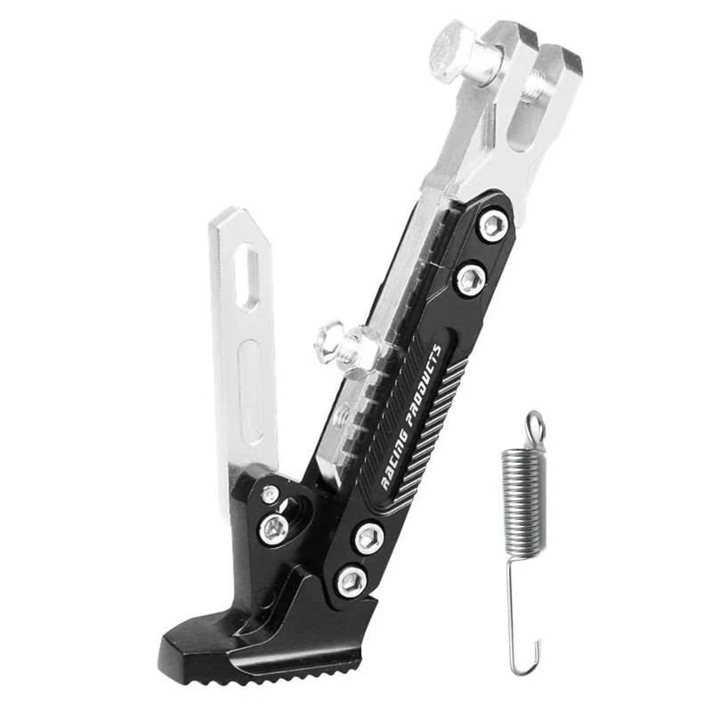 Universial Motorcycle Parking Kick Stand Cnc Aluminum Adjustable For Cfmoto 800mt Supercub 110 Super Cub 110 Tiger 900