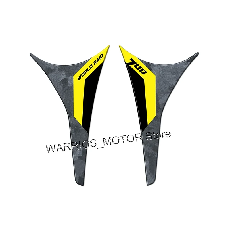 Tenere 700 Stickers Motorcycle Accessories 3D Epoxy Resin Protection Decal Stickers Kit for Yamaha Tenere 700 World Raid 2023