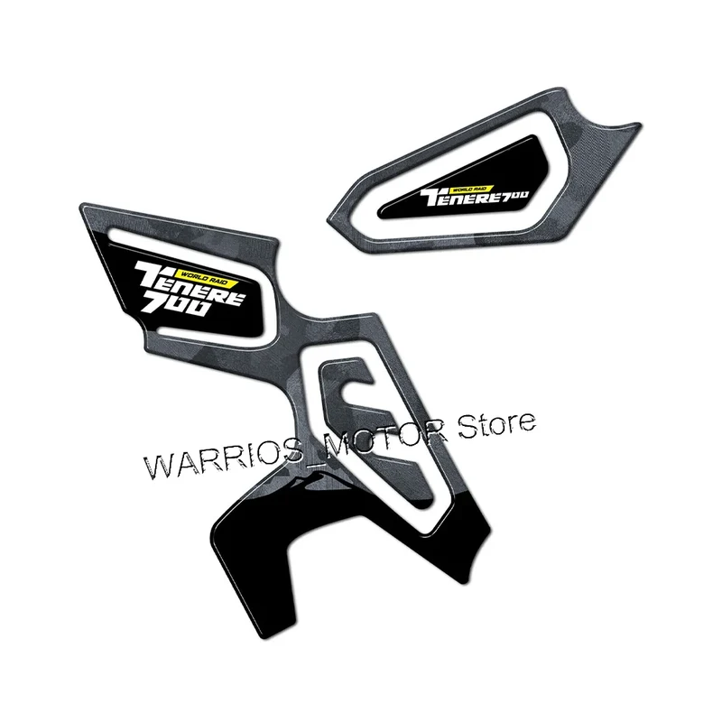 Tenere 700 Stickers Motorcycle Accessories 3D Epoxy Resin Protection Decal Stickers Kit for Yamaha Tenere 700 World Raid 2023