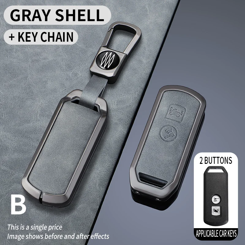 Key Case for Honda PCX 125 150 SH125 SH300 SH300i NF07 Xadv Forza 300 SH X-adv Motorcycle Case 160 2 3Buttons Accessories