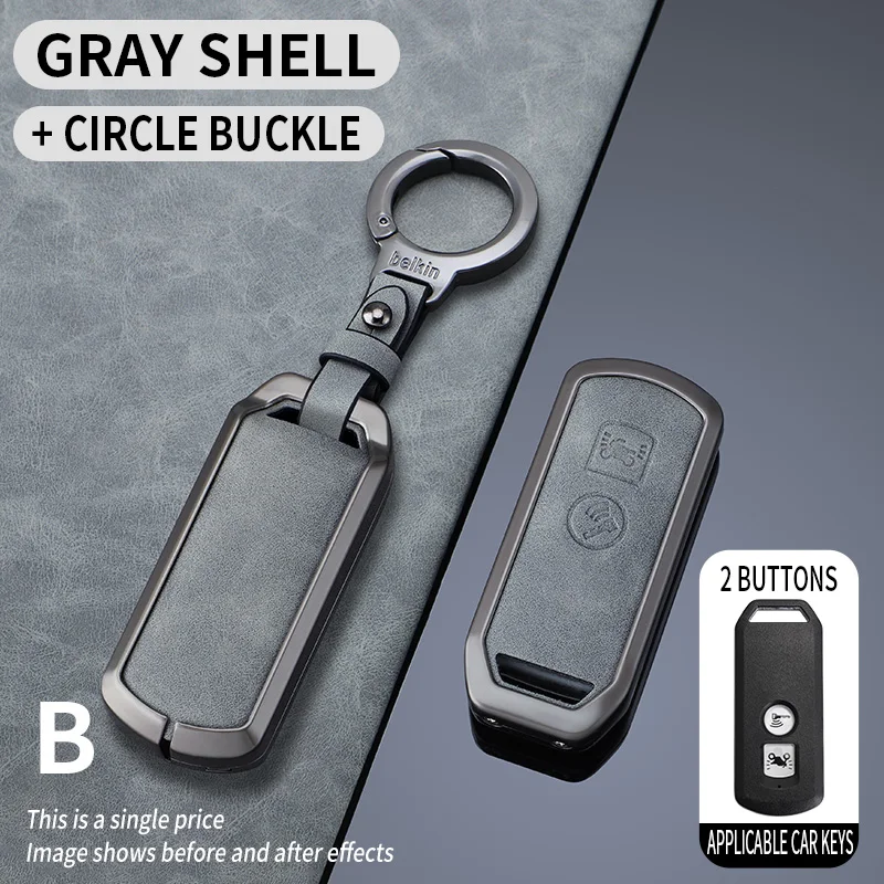 Key Case for Honda PCX 125 150 SH125 SH300 SH300i NF07 Xadv Forza 300 SH X-adv Motorcycle Case 160 2 3Buttons Accessories