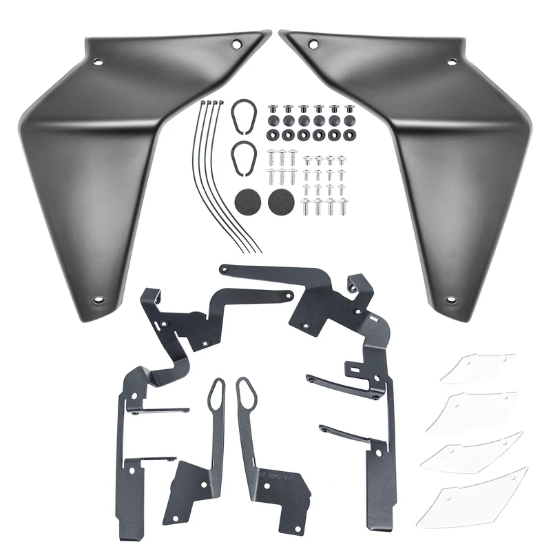 For Yamaha MT-09 MT 09 2021 2022 2023 MT09 Side Downforce Naked Spoilers Fixed Winglet Fairing Wings Motorcycle Accessories