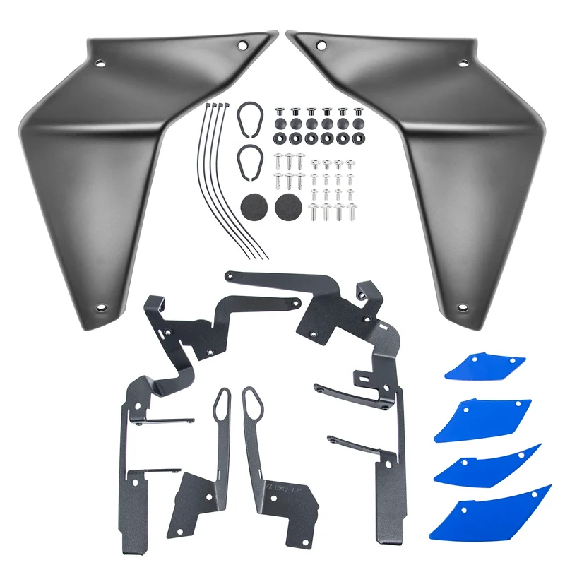 For Yamaha MT-09 MT 09 2021 2022 2023 MT09 Side Downforce Naked Spoilers Fixed Winglet Fairing Wings Motorcycle Accessories