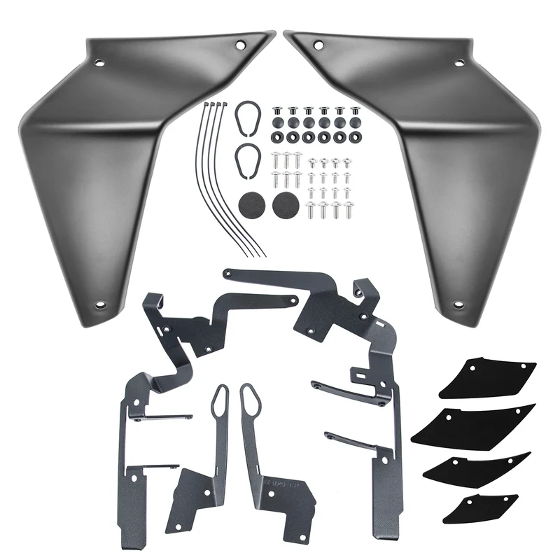 For Yamaha MT-09 MT 09 2021 2022 2023 MT09 Side Downforce Naked Spoilers Fixed Winglet Fairing Wings Motorcycle Accessories