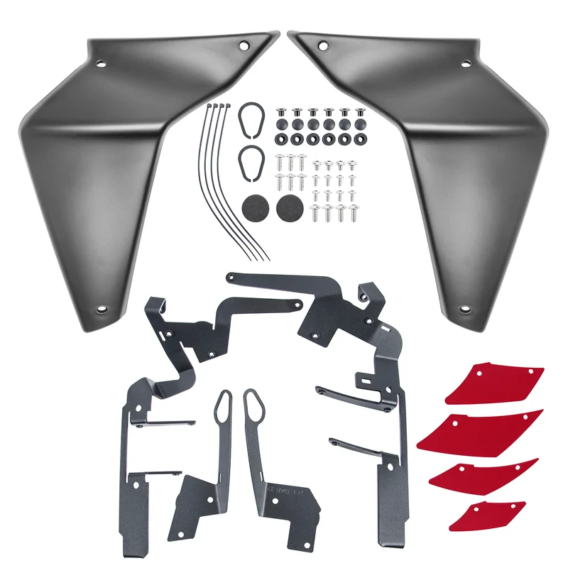 For Yamaha MT-09 MT 09 2021 2022 2023 MT09 Side Downforce Naked Spoilers Fixed Winglet Fairing Wings Motorcycle Accessories