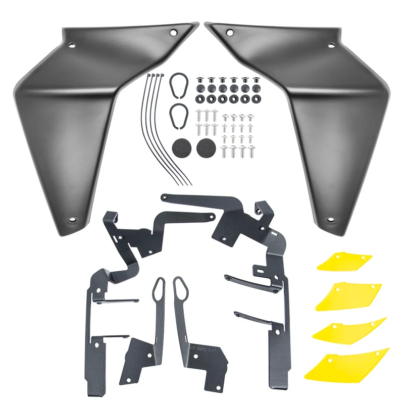For Yamaha MT-09 MT 09 2021 2022 2023 MT09 Side Downforce Naked Spoilers Fixed Winglet Fairing Wings Motorcycle Accessories