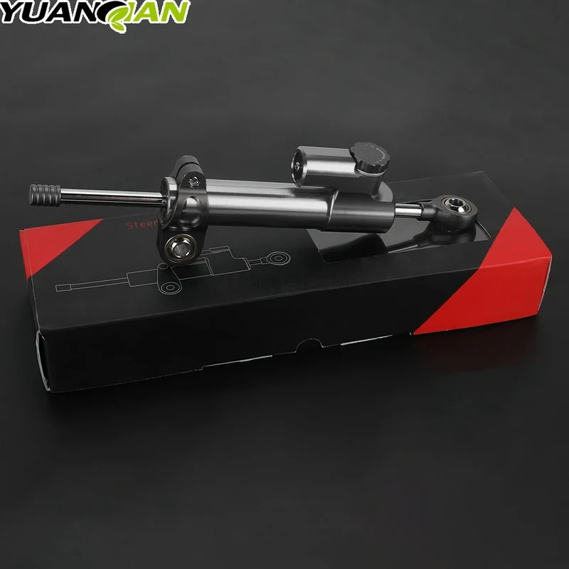 For Suzuki vstrom 650 DL650 v strom 650 xt 650XT vstrom650 dl 650 2004-2022 14 Universal Moto Steering Stabilize Damper Bracket