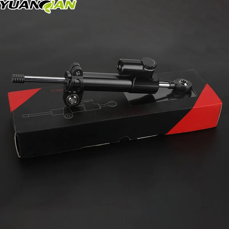 For Suzuki vstrom 650 DL650 v strom 650 xt 650XT vstrom650 dl 650 2004-2022 14 Universal Moto Steering Stabilize Damper Bracket