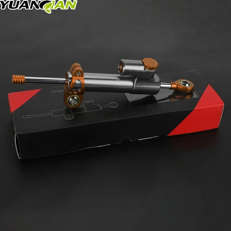 For Suzuki vstrom 650 DL650 v strom 650 xt 650XT vstrom650 dl 650 2004-2022 14 Universal Moto Steering Stabilize Damper Bracket